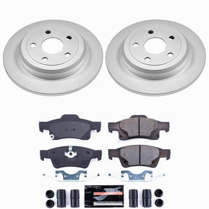 Power Stop 11-20 Dodge Durango Rear Z23 Coated Brake Kit