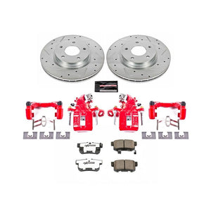 PowerStop fits Acura 16-18 ILX Rear Z26 Street Warrior Brake Kit w/Calipers