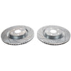 PowerStop fits Subaru 19-21 Forester Front Evolution Drilled & Slotted Rotors -