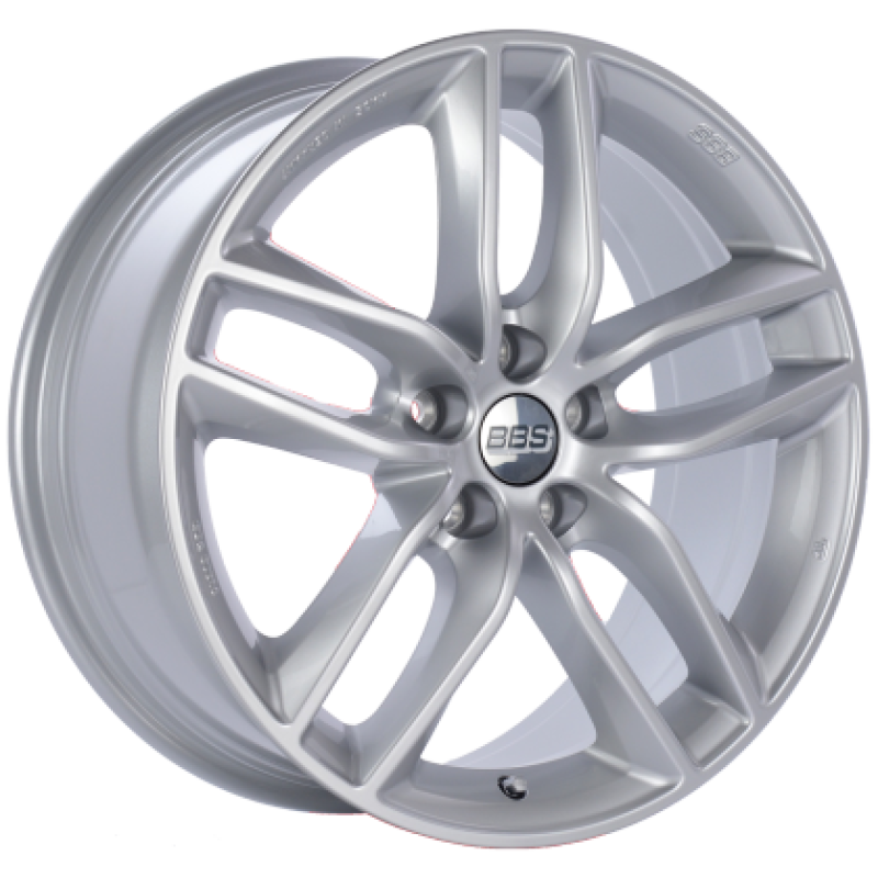 BBS SX0505SK SX 19x8.5 5x114.3 ET45 Sport Silver Wheel -82mm PFS/Clip Required