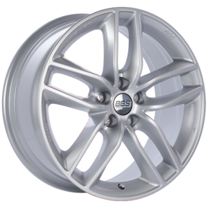 BBS SX0605SK SX 20x9 5x108 ET38 Sport Silver Wheel -82mm PFS/Clip Required