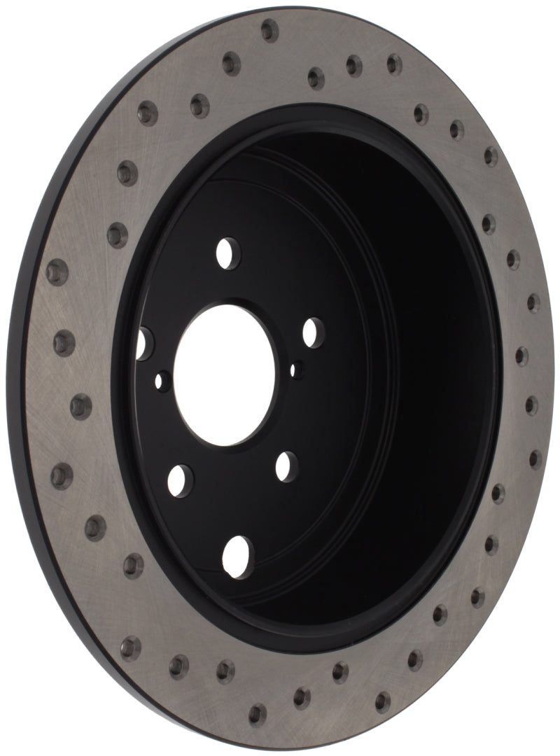 Stoptech 128.47029L 08-10 WRX Drilled Left Rear Rotor