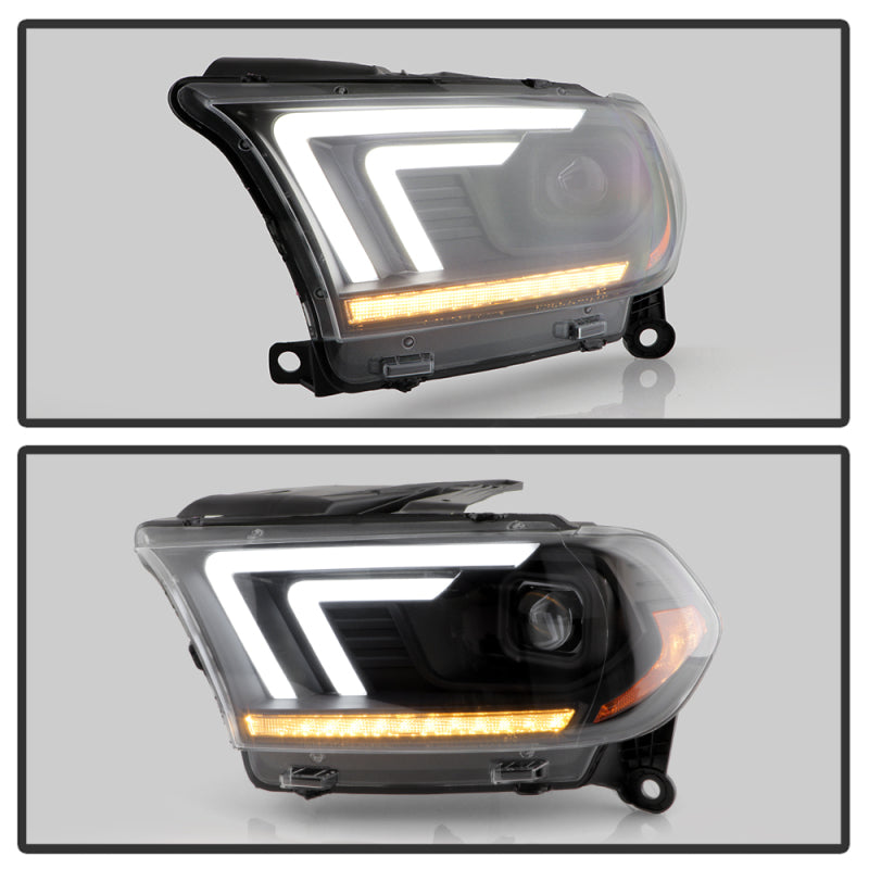 Spyder 5088284 fits Dodge 11-13 Durango Halogen Model Only Projector Headlights