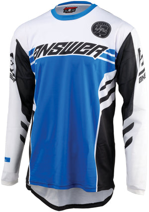 Answer 442614 25 Arkon Nitrus Jersey Blue/Black/White Youth - XS