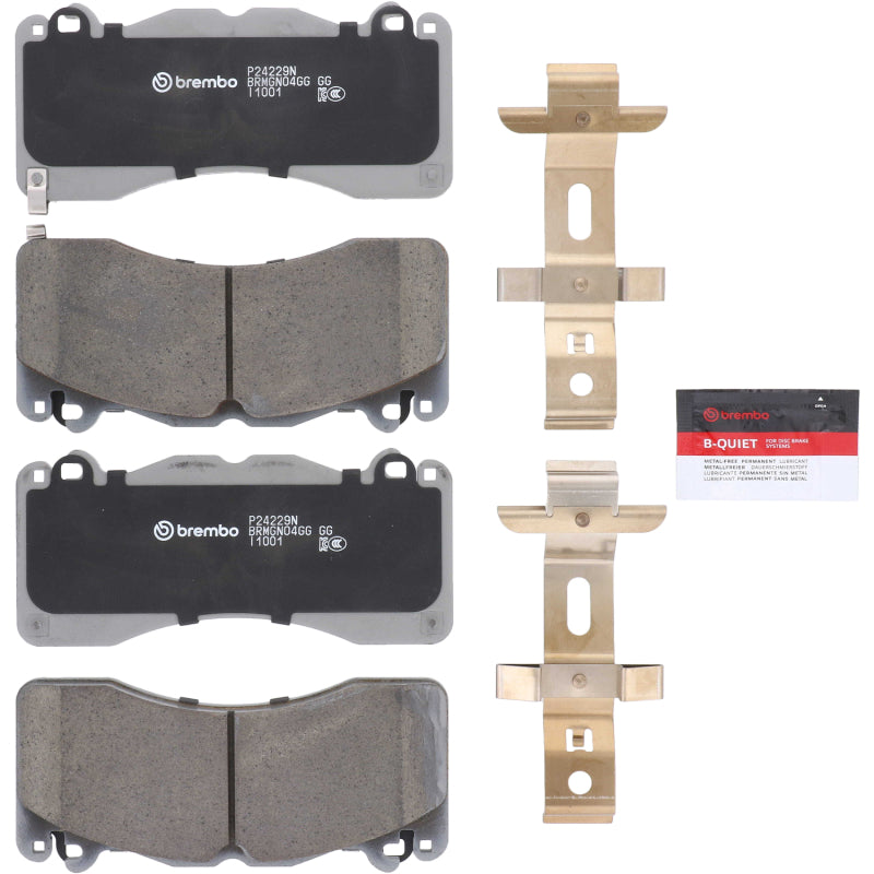 Brembo OE P24229N Brembo 15-22 fits Ford Mustang Front NAO Brake Pad