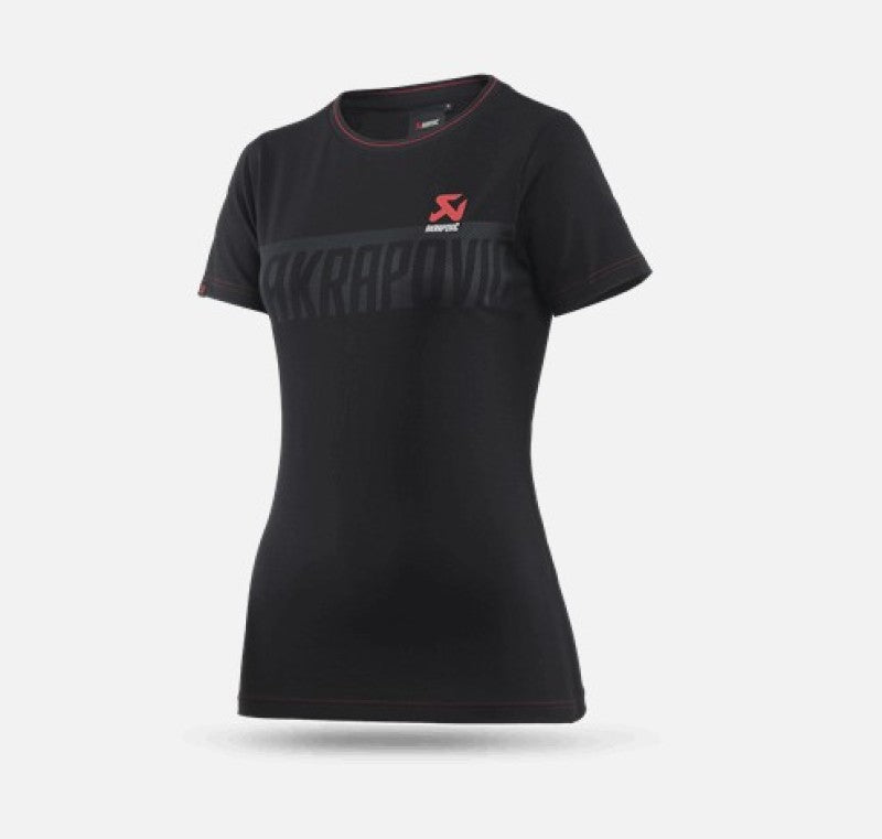 Akrapovic 802052 Womens Corpo T-Shirt Black - XL