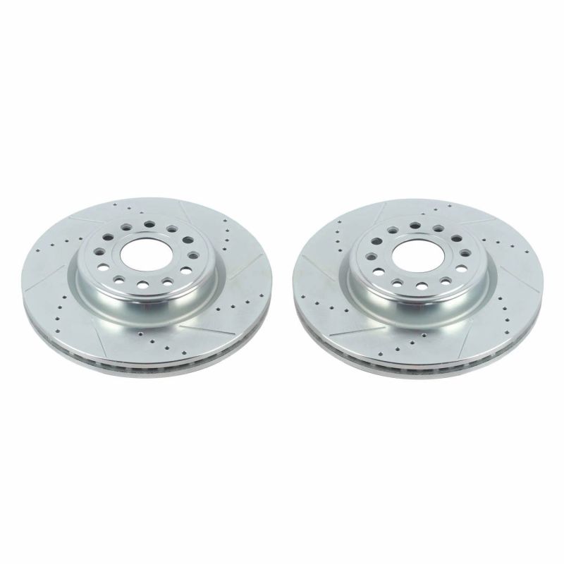 PowerStop AR86004XPR 20-22 Ram 1500 Front Drilled & Slotted Rotor - Pair