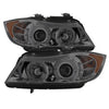 Spyder 5009029 fits BMW 06-08 E90 3-Series (4 dr) Proj LED Halo Amber Reflctr R