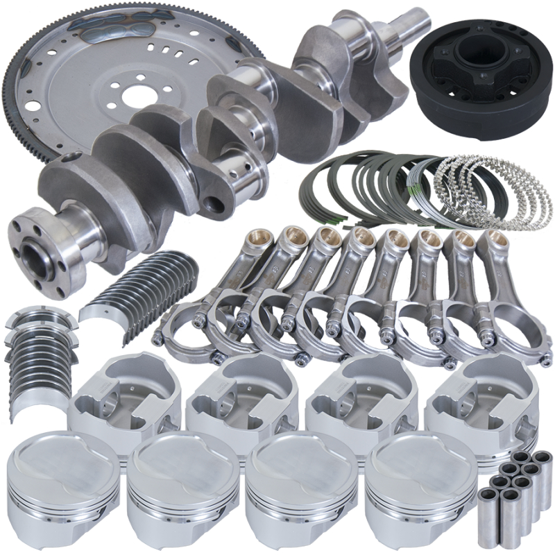 Eagle B16006LS030 fits Ford 302 3.250in Crank 5.400in I-Beam Rods 4.030in Pistons 157 Tooth FW Balanced Assembly