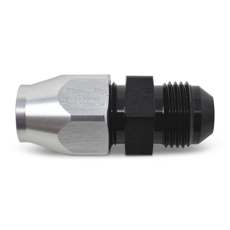 Russell 639233 Performance Black/Silver -8 AN Male 37 Degree to 1/2in Aluminum Tube