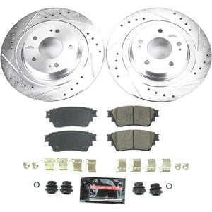 PowerStop K8381 fits Mitsubishi Eclipse Cross Rear Z23 Evolution Sport Brake Kit