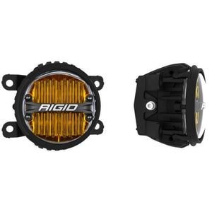 Rigid Industries 37119 12-18 fits Subaru BRZ / 12+ WRX STI s360-Series 4in LED SAE J583 Fog Light kit - Yellow