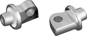 Kuryakyn 8881 Kuryakyn Splined Male Mount Adapter Chrome