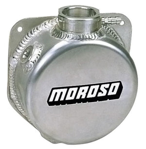 Moroso 63650 Universal Coolant Expansion Tank - Stamped Filler Neck - 1.5qt - 3-