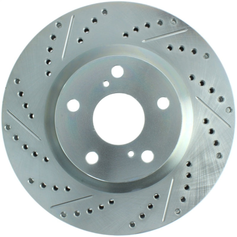 Stoptech 227.44146R Select Sport 11-16 fits Toyota Avalon/ 11-17 Camry SportStop Slotted & Drilled Right Front Rotor