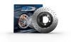 SHW 22-25 Porsche 718 Cayman GT4 RS Right Rear Cross-Drilled Lightweight Brake Rotor (9GT615602E)