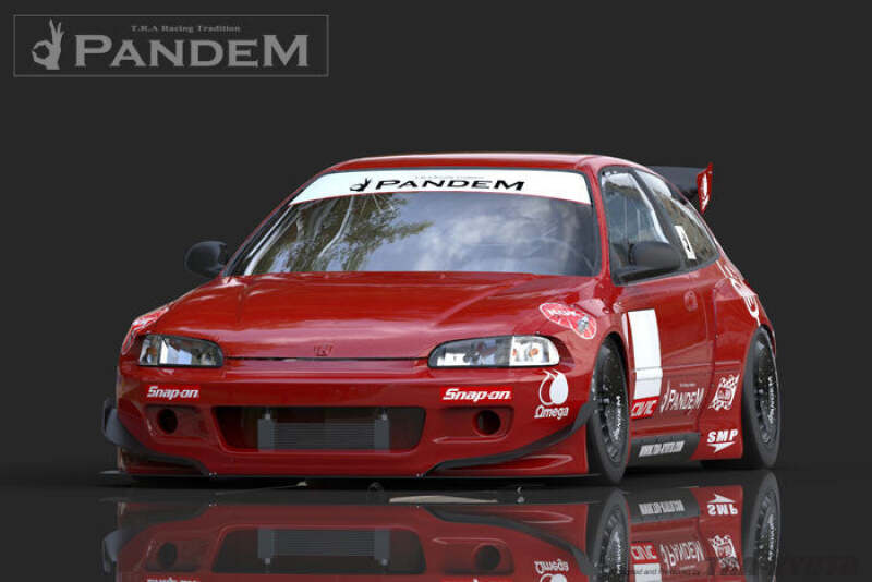 GReddy 17050110 92-95 fits Honda Civic Rocket Bunny Full Wide-Body Aero Kit