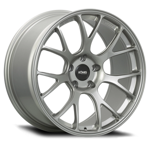 Konig F1M0952036S Forged F1M 19X10.5 5X120.65 ET36 Ash Silver Knurled Bead
