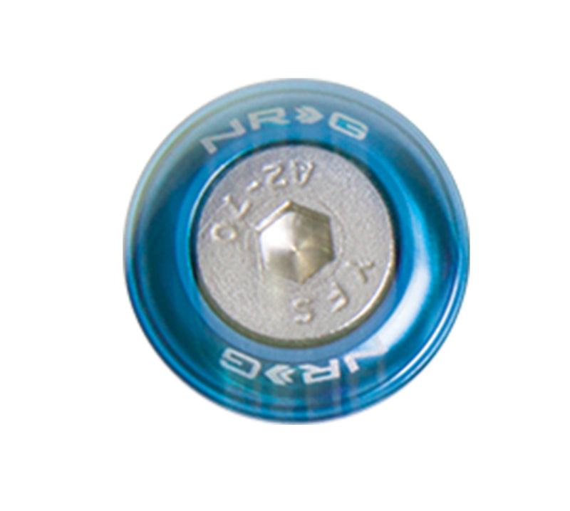 NRG FW-110BL Fender Washer Kit w/Rivets For Metal (Blue) - Set of 10