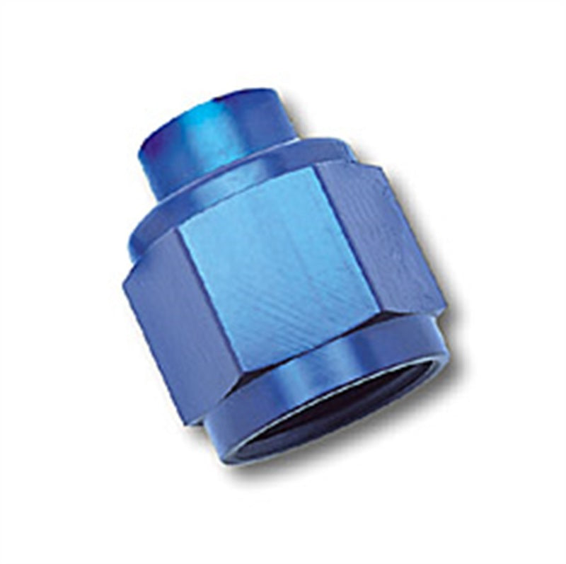 Russell 661960 Performance -6 AN Flare Cap (Blue)