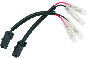 BikeMaster 266277 Harley-Davidson Turn Signal Adapter Wires Pair