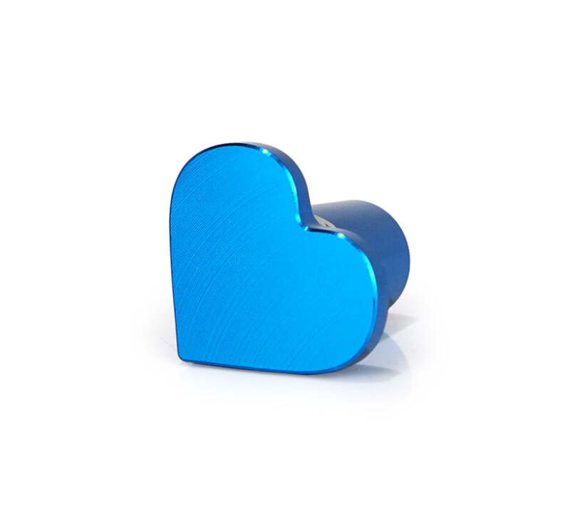 NRG DB-H004BL Drift Button Heart Shape fits Lexus - Blue
