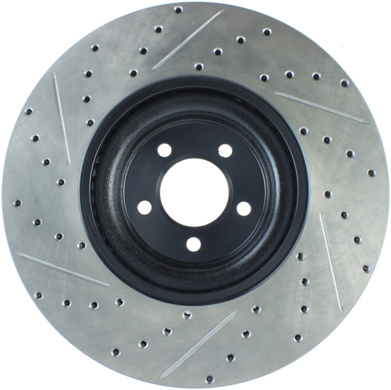 Stoptech 127.20030L Slotted & Drilled Sport Brake Rotor