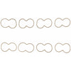 Fel-Pro MS95841 Lincoln Continental MS 95841 Fuel Injection Plenum Gasket Set