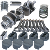 Eagle 16125060 fits Ford 351W 4.000in Crank 6.250in I-Beam Rods -6.6cc Flat Top 4.060in Pistons Rotating Assembly