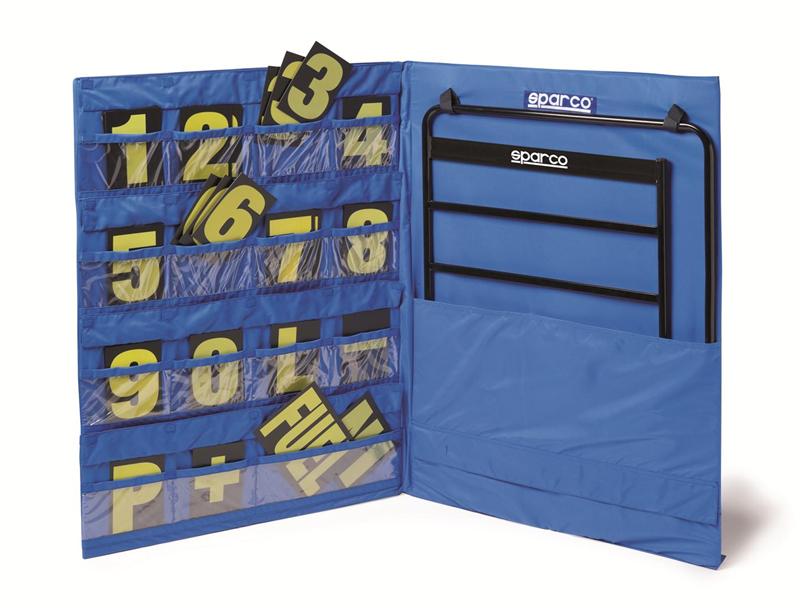 SPARCO 00594 Pit Board And Numbers Kit W/Co