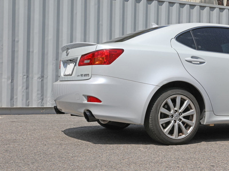 AFE 49-36055-B Takeda 06-13 fits Lexus IS250/IS350 SS Axle-Back Exhaust w/ Blac