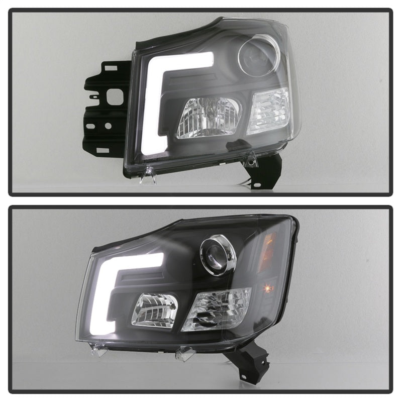 Spyder 5085504 fits Nissan 04-15 Titan / 04-07 Nissan 04-15 Armada V2 Projector