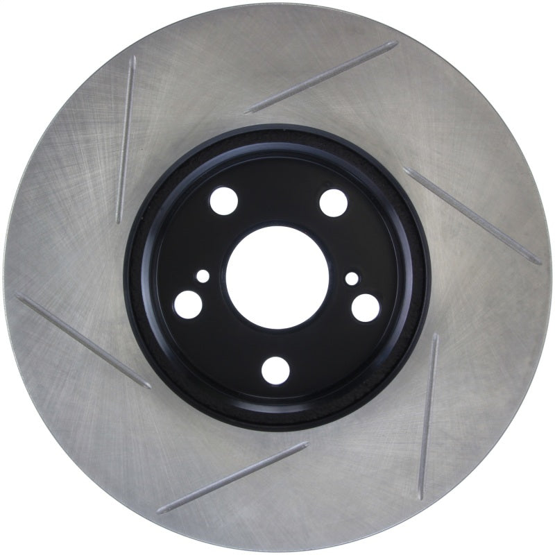 Stoptech 126.44160SL Power Slot 08-09 Scion xD / 09 Pontiac Vibe Slotted Left Front Rotor