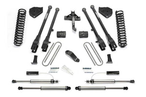 Fabtech K2292DL 17-21 fits Ford F250/350 4WD Gas 4in 4Link Sys w/Coils & 2.25 Dl Resi Frt & Dl Rr Shks