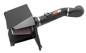 K&N Engineering 77-3076KTK K&N 11-12 fits Chevy Silverado 2500/3500 HD / 11-12 GMC Sierra 2500/3500 HD High-Flow Perf Intake Kit