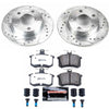 PowerStop K584-26 96-01 fits Audi A4 Quattro Rear Z26 Street Warrior Brake Kit