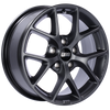 BBS SR013SG SR 16x7 5x114.3 ET45 Satin Grey Wheel -82mm PFS/Clip Required