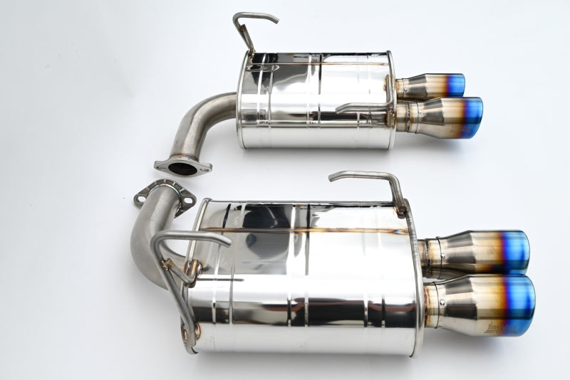 Invidia HS22SW4AQ4RTL 22+ fits Subaru WRX Q300 3.5in. Rolled Dual Wall T.I Tip A