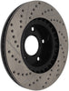 Stoptech 127.42074R 1/02-05 Infiniti G35 (alloy disc) / 6/02-05 Nissan 350Z Slotted & Drilled Right Front Rotor
