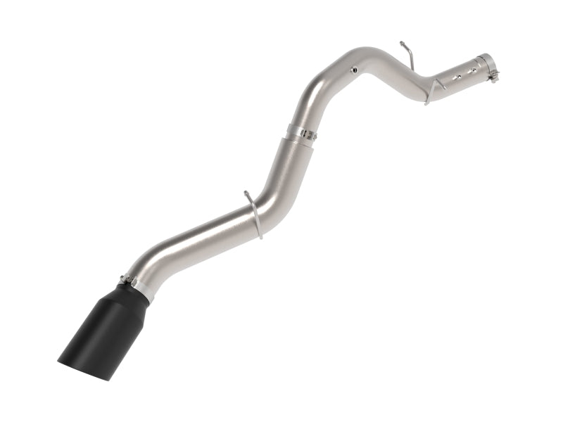 AFE 49-44147-B Bore-HD 5in 409SS DPF-Back Exhaust System w/Blk Tip 24-25 fits G