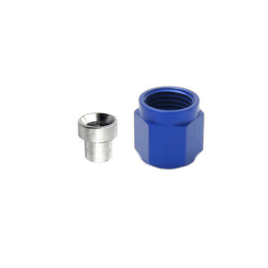 Nitrous Express 80090 3AN B-Nut & Sleeve - Blue