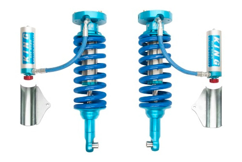 King 25001-388A Shocks 2016+ fits Nissan Titan XD Front 2.5 Dia Remote Reservoir Coilover w/Adjuster (Pair)