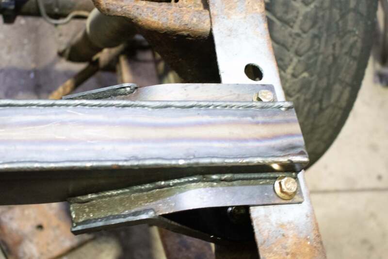 RustBuster RB7610 Spare Tire Crossmember
