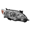 xTune 9937545 fits Toyota Corolla 11-13 Passenger Side Headlights - OEM Right -