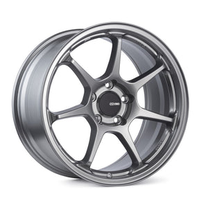 Enkei 535-885-8045GR TS-7 18x8.5 5x100 45mm Offset 72.6mm Bore Storm Gray Wheel