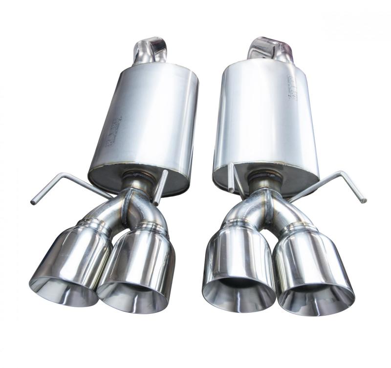 Kooks 21606100 05-08 fits Chevy Corvette C6 LS2/LS3 6.0L/6.2L OEM x 2 1/2in Axleback w/Pol tips