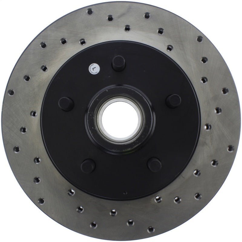 Stoptech 128.66025L Drilled Sport Brake Rotor