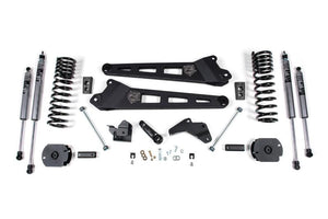 Zone Offroad ZOND63F 14-18 Ram 2500 4in Replacement Radius Arm Lift Kit w/ Fox 2.0 Adv. Shocks