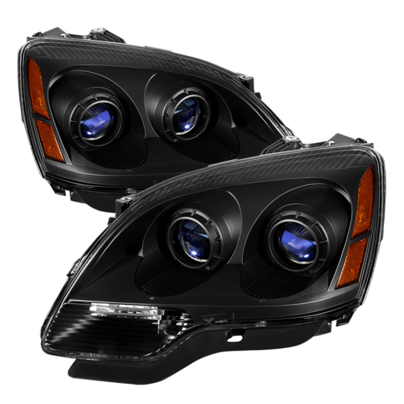 9025464 Xtune fits GMC 07-20 Acadia 2013 Crystal Headlights Black HD-JH-GAC07-