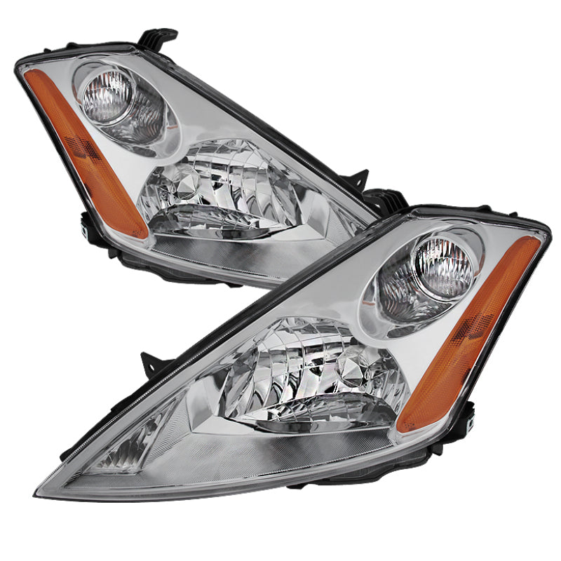 9023606 Xtune fits Nissan 03-07 Murano (Not Hid Model) Crystal Headlights Chro